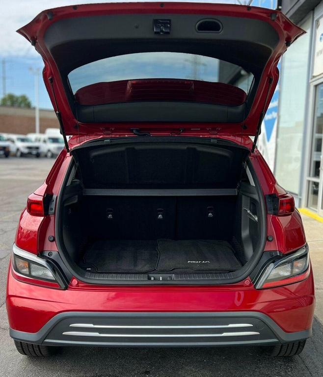 used 2022 Hyundai Kona EV car, priced at $19,500