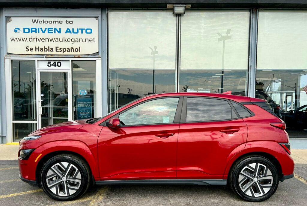 used 2022 Hyundai Kona EV car, priced at $19,500