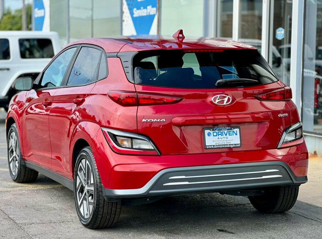 used 2022 Hyundai Kona EV car, priced at $19,500