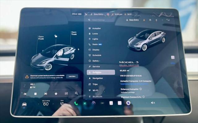 used 2018 Tesla Model 3 car, priced at $17,980