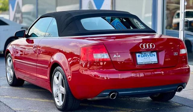 used 2005 Audi A4 car, priced at $12,980