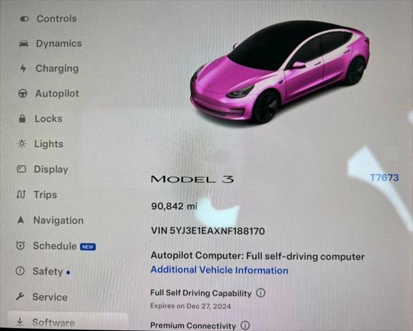 used 2022 Tesla Model 3 car, priced at $18,980