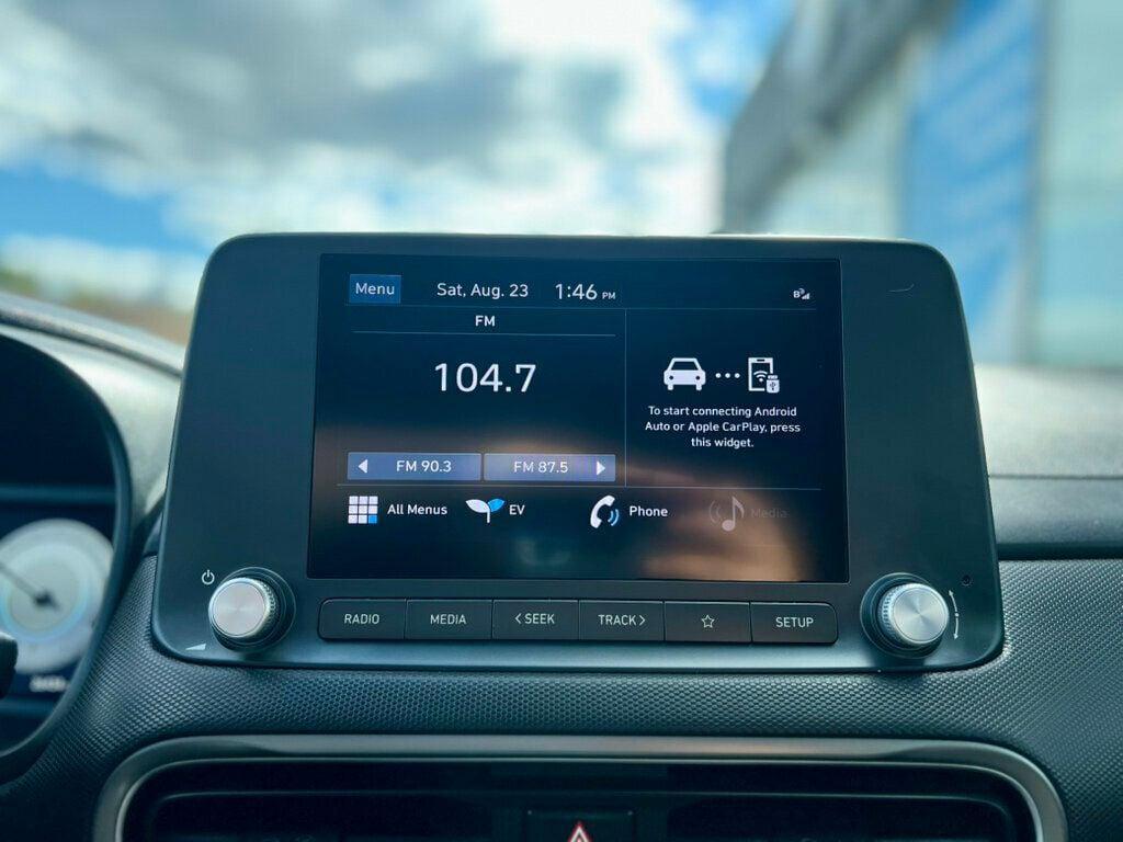 used 2022 Hyundai Kona EV car, priced at $19,980