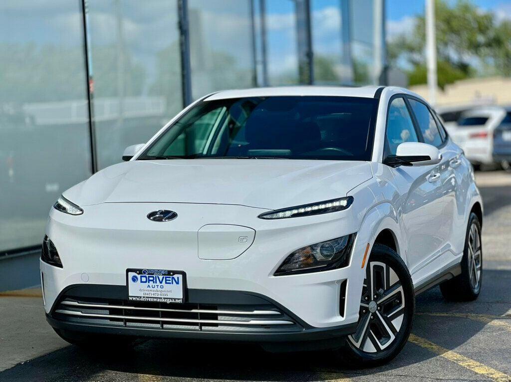 used 2022 Hyundai Kona EV car, priced at $18,980