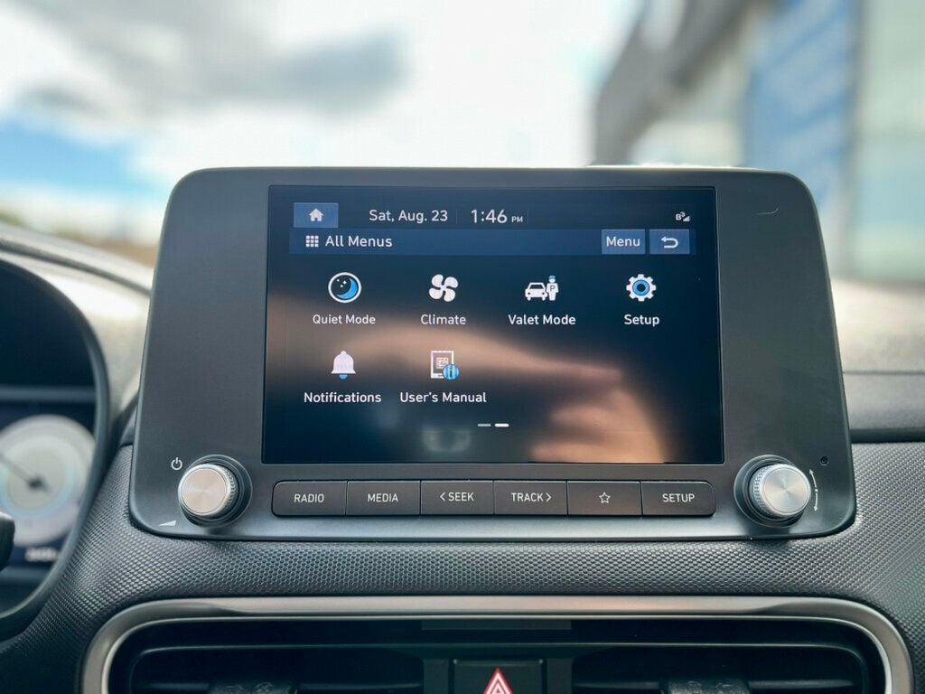 used 2022 Hyundai Kona EV car, priced at $19,980