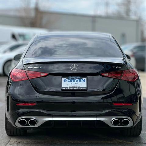 used 2023 Mercedes-Benz AMG C 43 car, priced at $43,980
