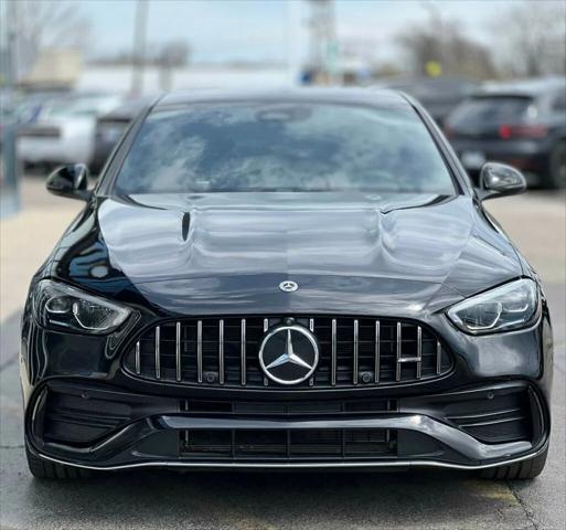 used 2023 Mercedes-Benz AMG C 43 car, priced at $43,980