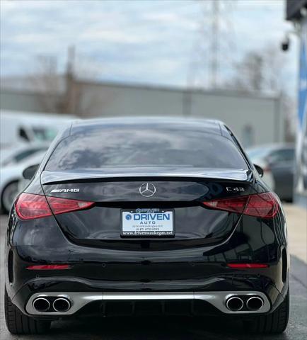 used 2023 Mercedes-Benz AMG C 43 car, priced at $43,980