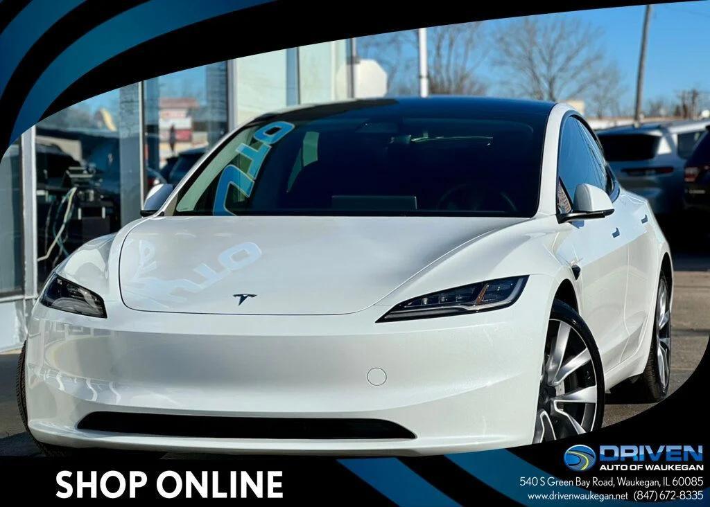 used 2024 Tesla Model 3 car, priced at $37,980