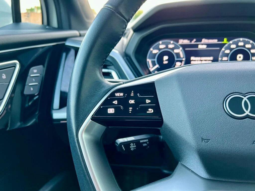 used 2024 Audi Q4 e-tron car, priced at $28,980