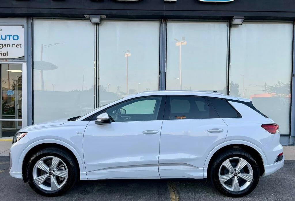 used 2024 Audi Q4 e-tron car, priced at $28,980
