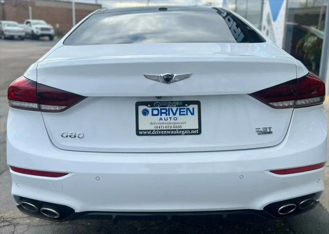 used 2018 Genesis G80 car, priced at $13,980