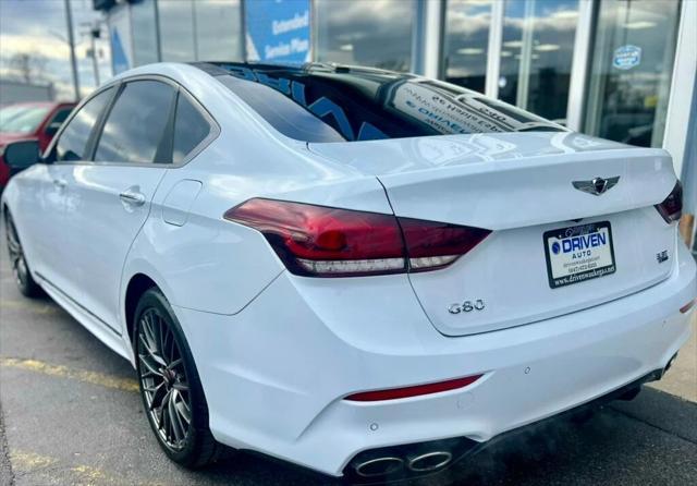 used 2018 Genesis G80 car, priced at $13,980