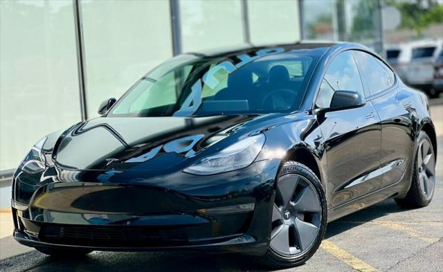 used 2022 Tesla Model 3 car, priced at $20,980