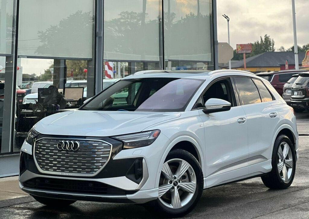 used 2024 Audi Q4 e-tron car, priced at $33,980