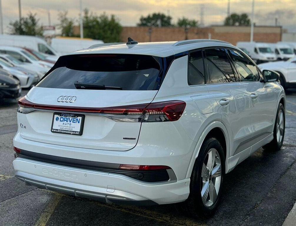 used 2024 Audi Q4 e-tron car, priced at $32,980