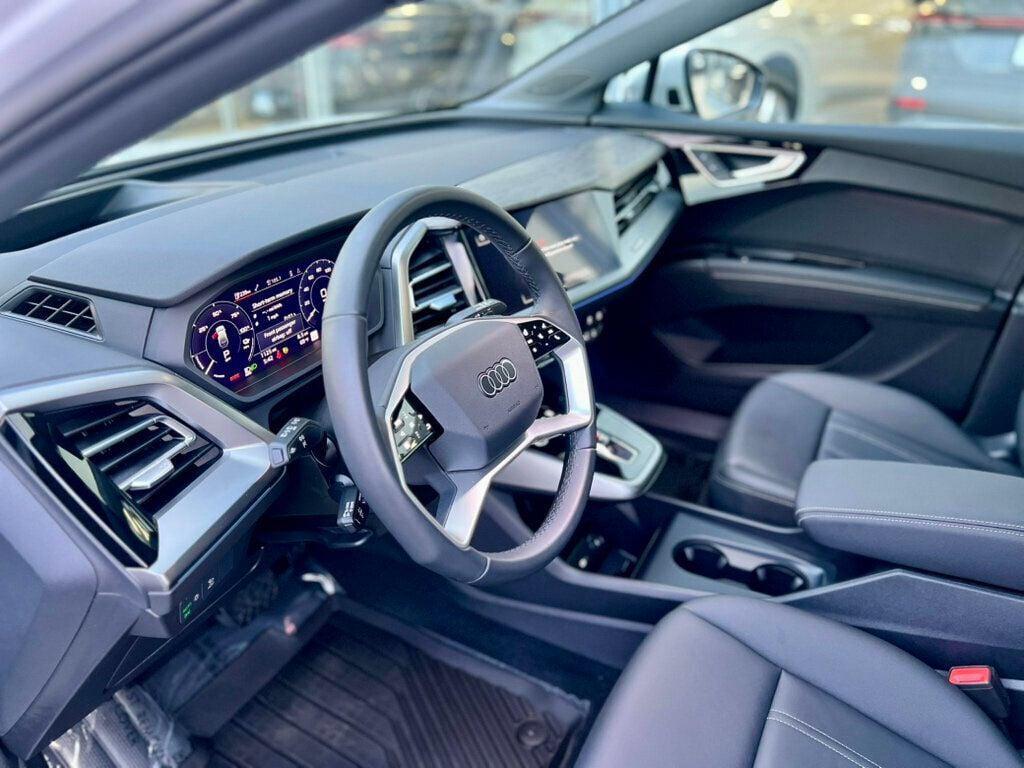 used 2024 Audi Q4 e-tron car, priced at $33,980