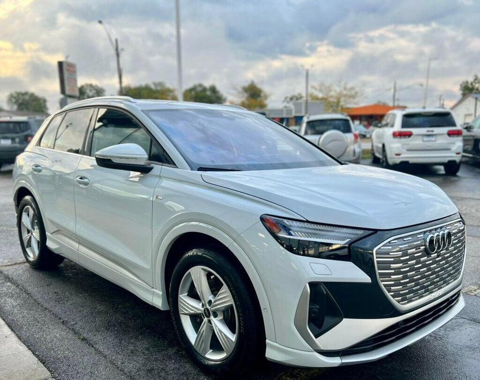 used 2024 Audi Q4 e-tron car, priced at $33,980