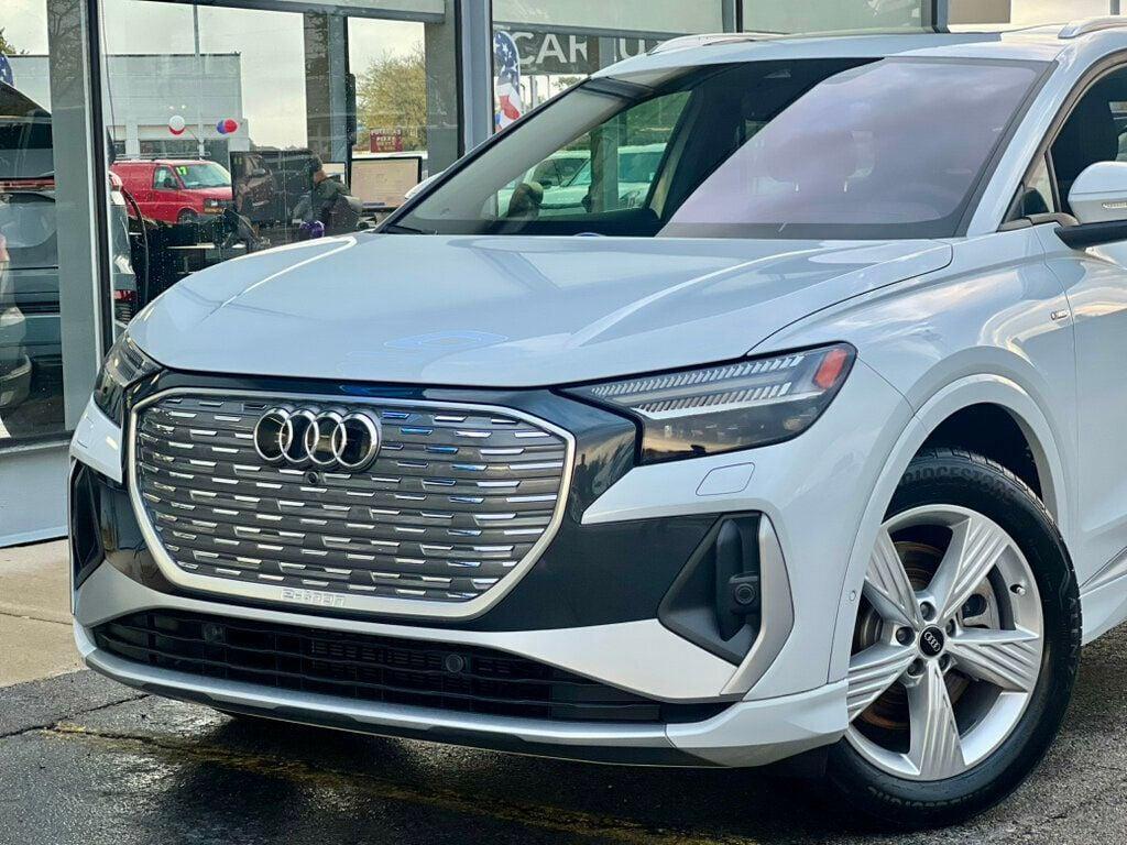 used 2024 Audi Q4 e-tron car, priced at $33,980