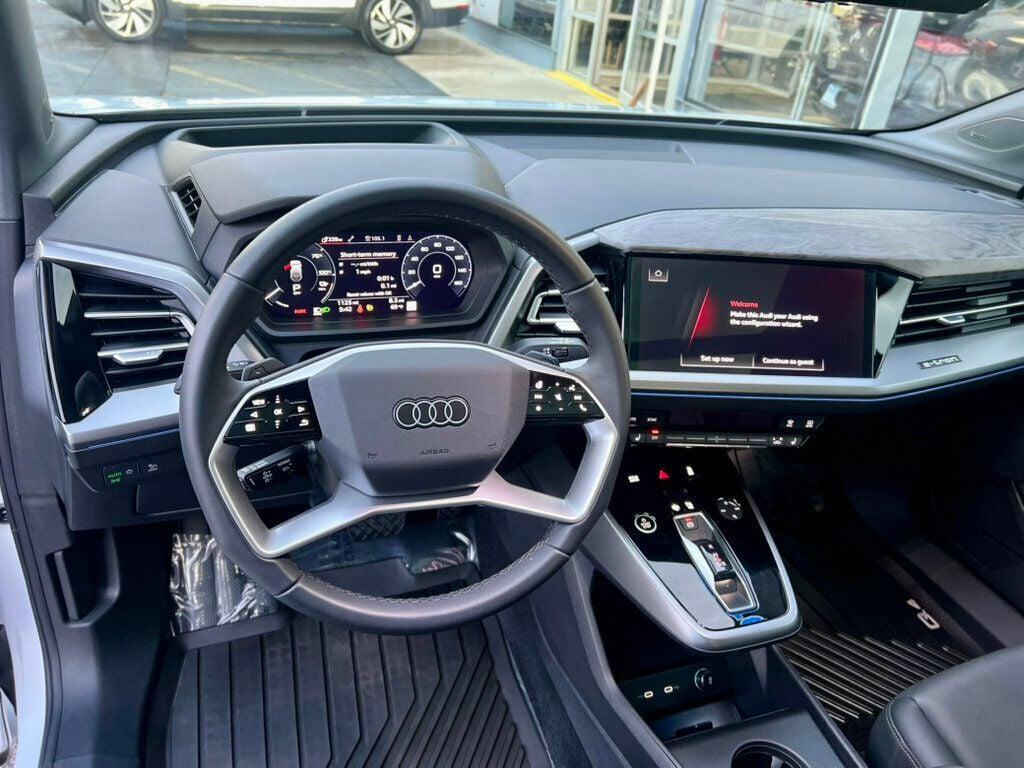 used 2024 Audi Q4 e-tron car, priced at $33,980