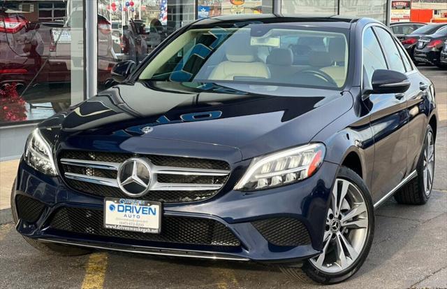 used 2019 Mercedes-Benz C-Class car, priced at $23,980