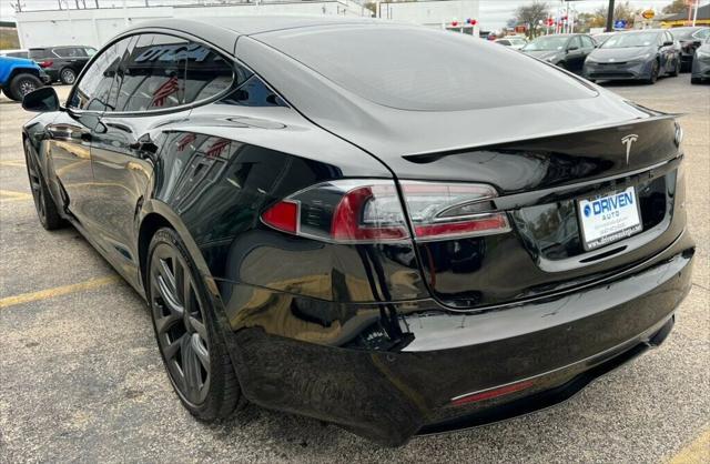 used 2021 Tesla Model S car, priced at $54,980