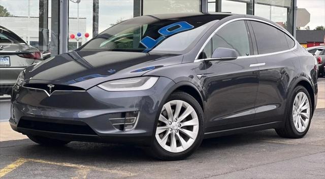 used 2018 Tesla Model X car, priced at $27,980