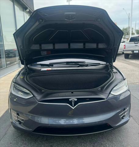 used 2018 Tesla Model X car, priced at $27,980