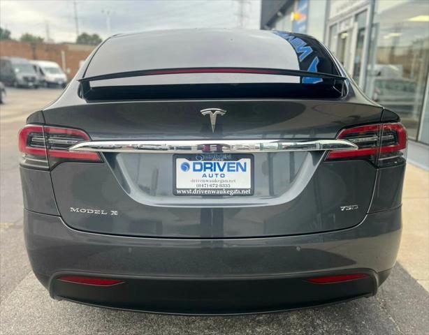 used 2018 Tesla Model X car, priced at $27,980