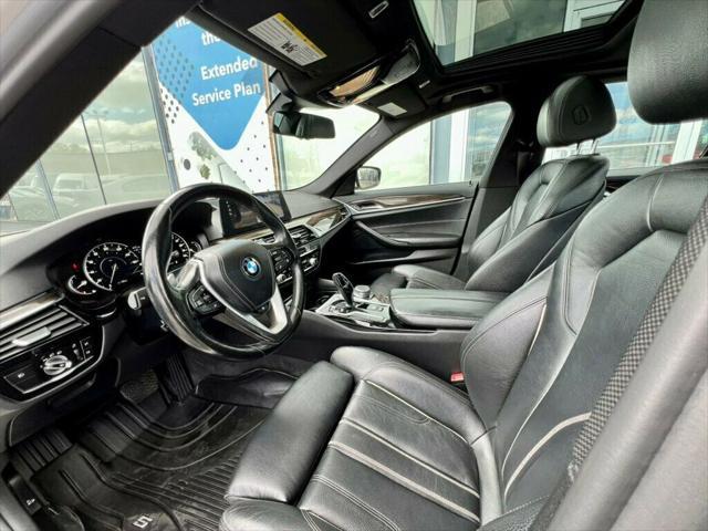 used 2018 BMW 530e car, priced at $19,500