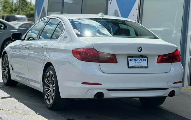 used 2018 BMW 530e car, priced at $19,500