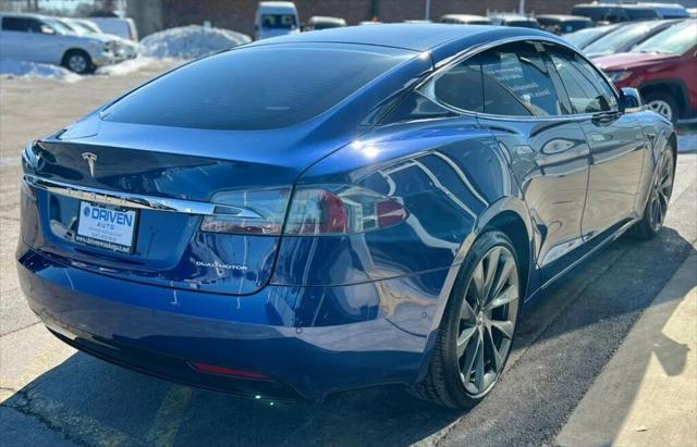 used 2021 Tesla Model S car, priced at $36,500