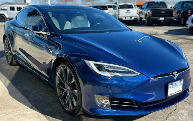 used 2021 Tesla Model S car, priced at $36,500
