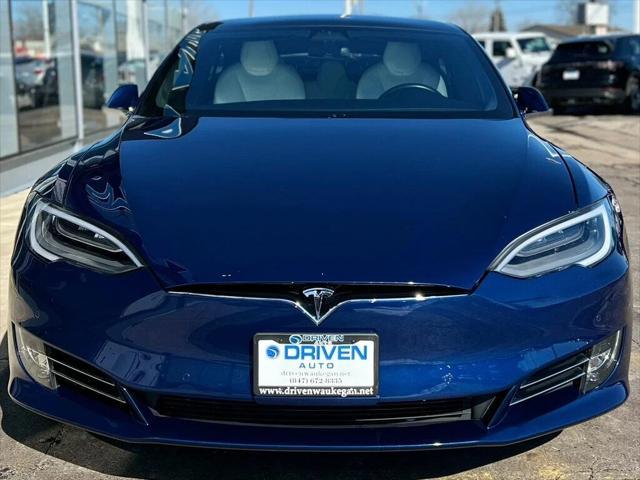 used 2021 Tesla Model S car, priced at $36,500