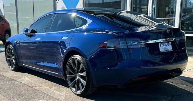 used 2021 Tesla Model S car, priced at $36,500