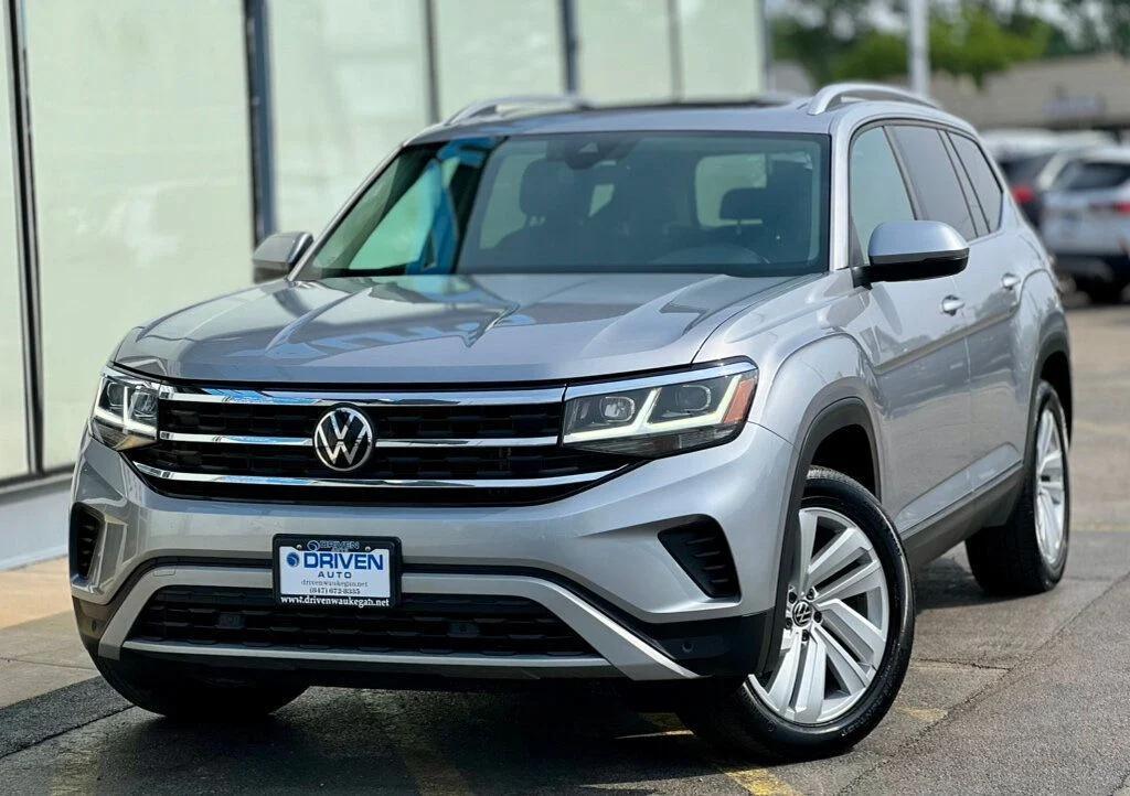 used 2021 Volkswagen Atlas car, priced at $19,980