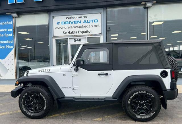 used 2016 Jeep Wrangler car, priced at $17,500