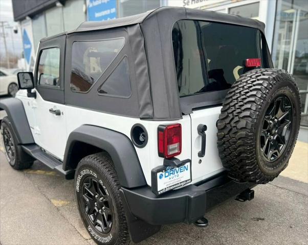 used 2016 Jeep Wrangler car, priced at $19,980