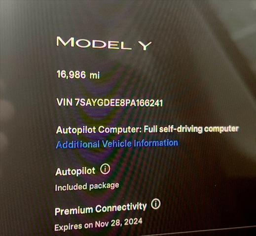 used 2023 Tesla Model Y car, priced at $32,980