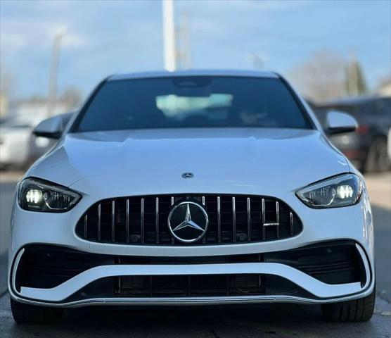 used 2023 Mercedes-Benz AMG C 43 car, priced at $45,980