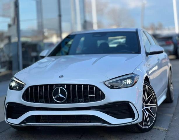 used 2023 Mercedes-Benz AMG C 43 car, priced at $45,980