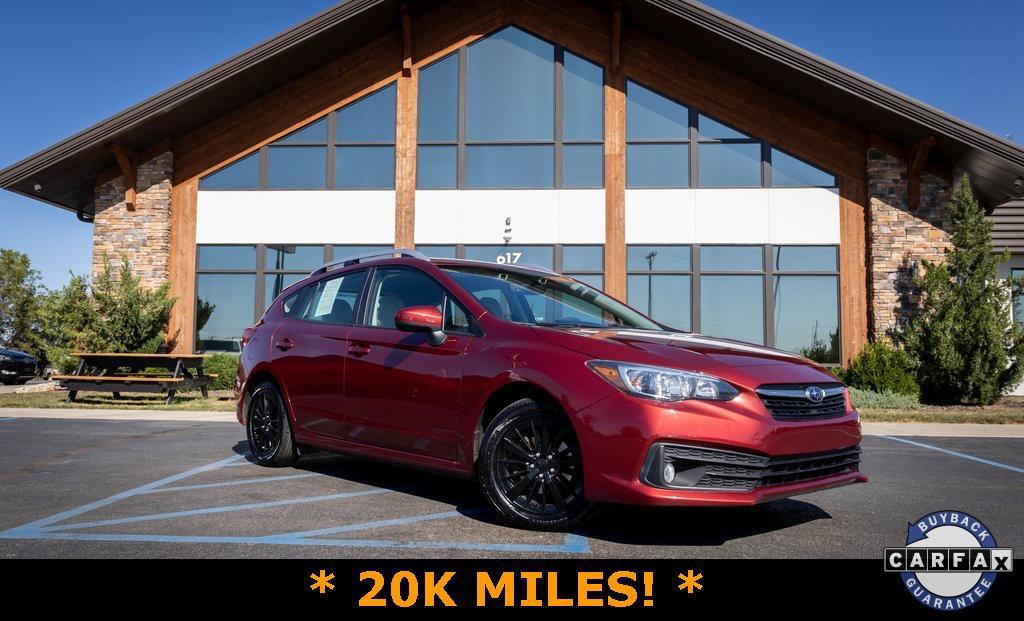 used 2021 Subaru Impreza car, priced at $19,500