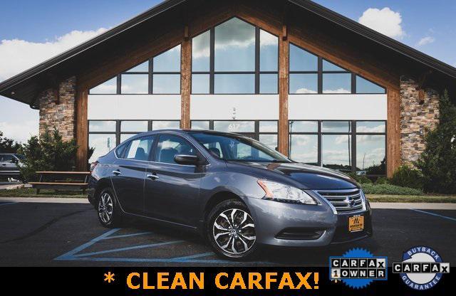 used 2015 Nissan Sentra car, priced at $10,500