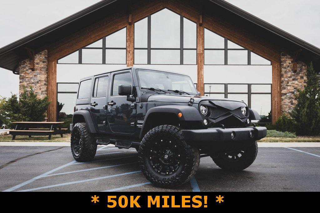 used 2017 Jeep Wrangler Unlimited car, priced at $23,000