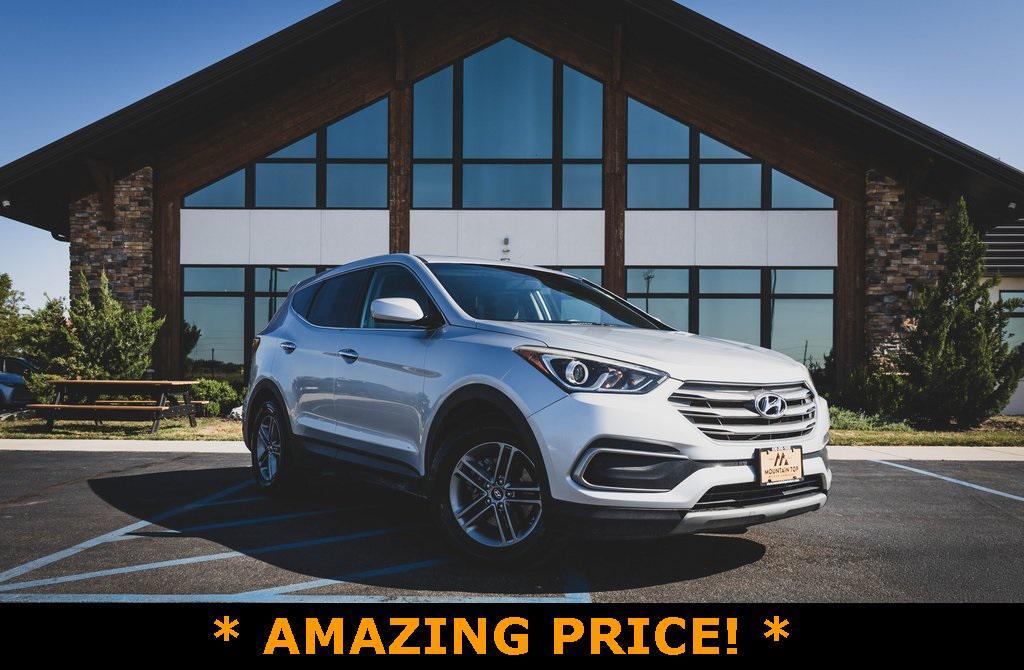 used 2018 Hyundai Santa Fe Sport car, priced at $10,000