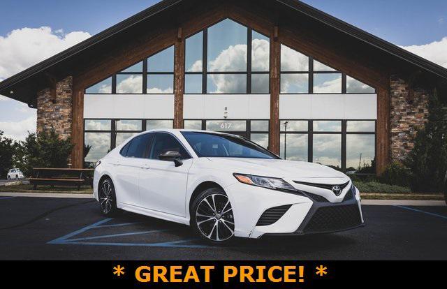 used 2020 Toyota Camry car, priced at $18,500