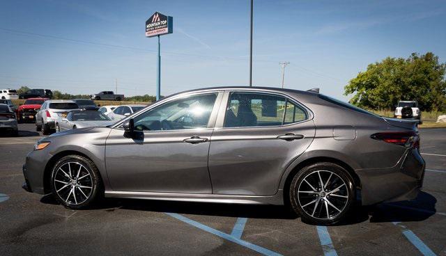 used 2021 Toyota Camry car, priced at $20,000