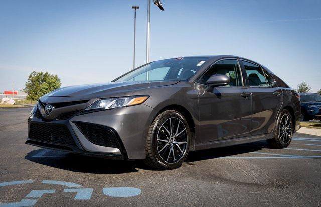 used 2021 Toyota Camry car, priced at $20,000