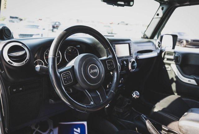 used 2014 Jeep Wrangler Unlimited car, priced at $16,000