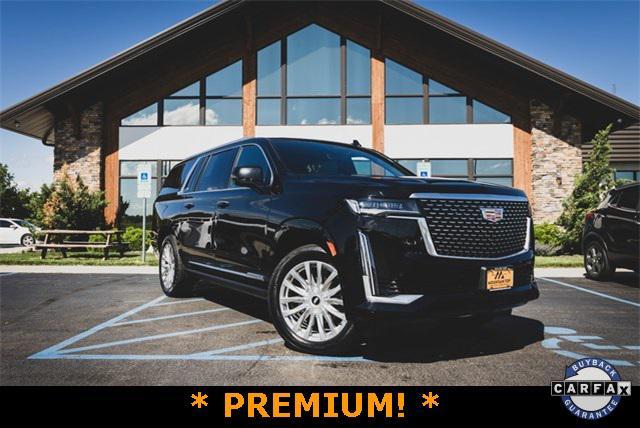 used 2022 Cadillac Escalade ESV car, priced at $61,500